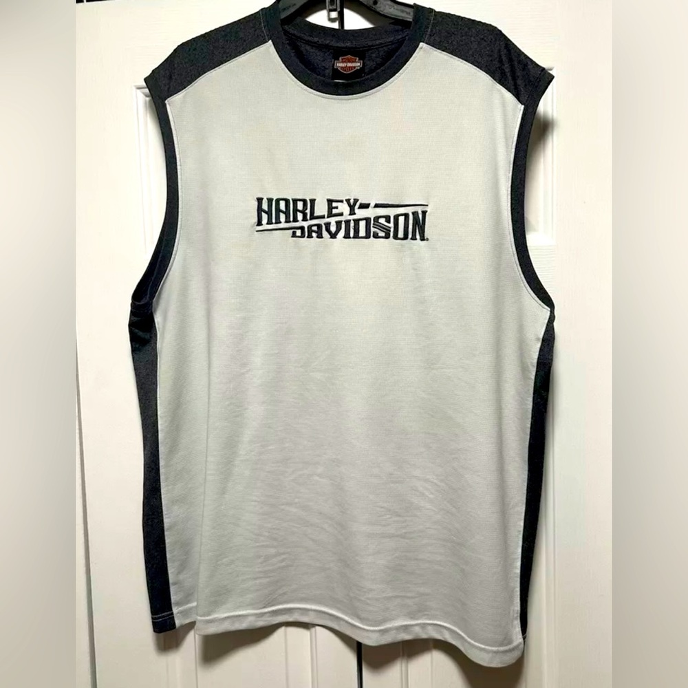 Harley Davidson Sleeveless Tank Top (Size 2X)
